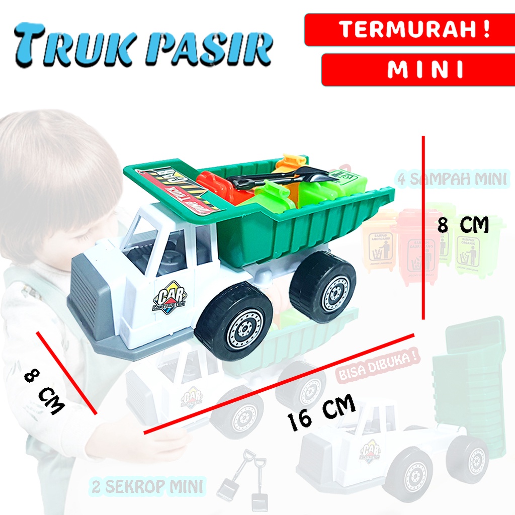 Mainan Truk Pasir Mini/ Truck  Dump Toys AK36 JSP