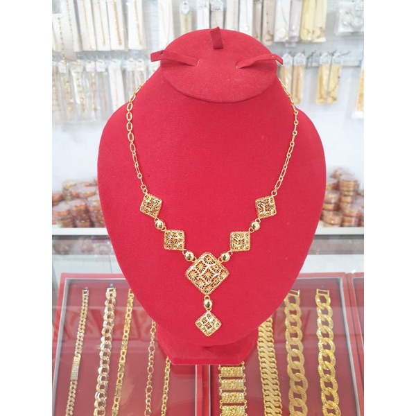 kalung dubai lapis emas23k/kalung motif dubai/kalung dubai