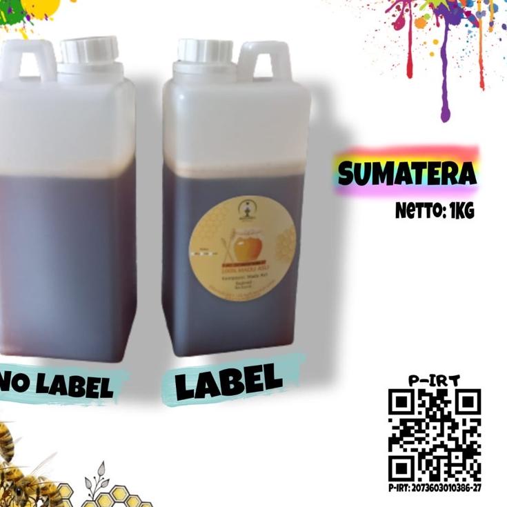 

Star Madu asli hutan sumatera bergas(riau kampar)raw honey apis dorsata 1kg murah
