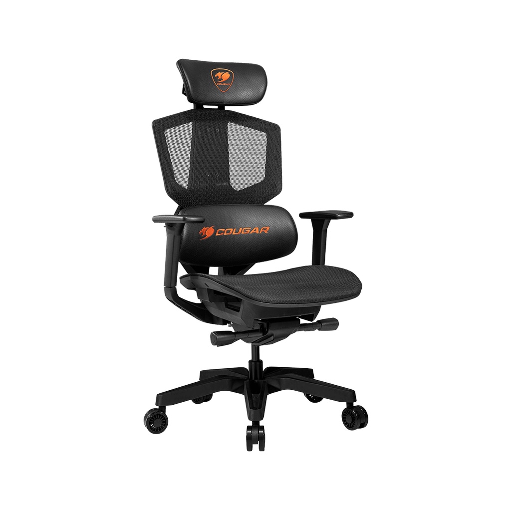 COUGAR GAMING CHAIR ARGO BLACK KURSI GAMING