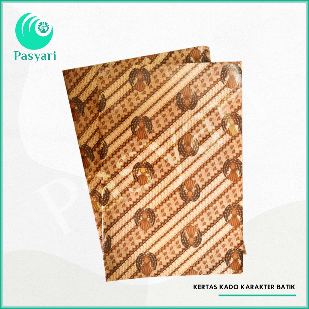 

Kertas Kado Karakter Batik
