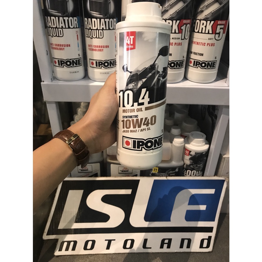 IPONE Oli Mesin 10.4 4T Original France