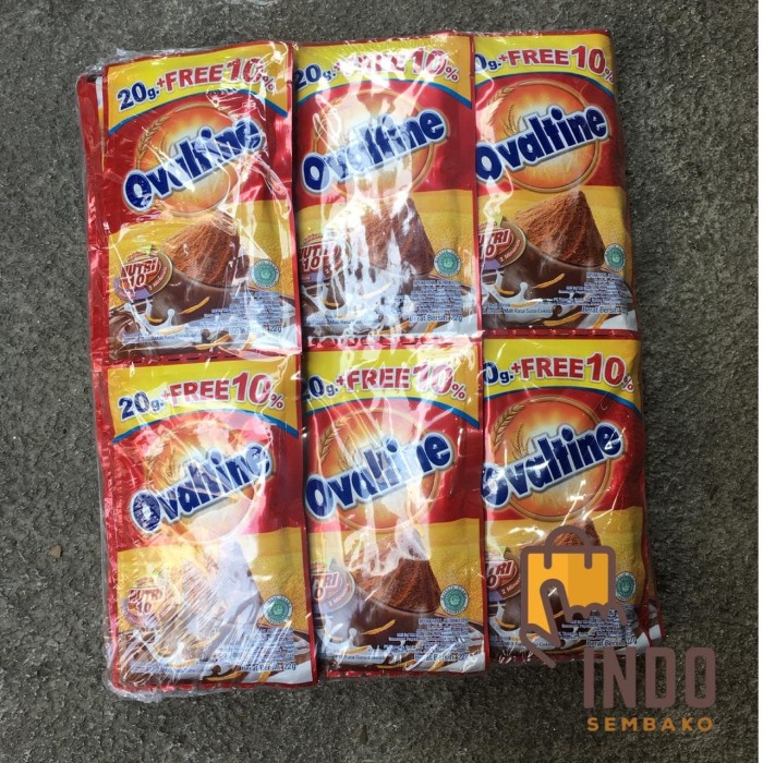 

[ COD ] Susu Ovaltine Coklat Sachet 30 bungkus x 22gram / Susu Bubuk Ovaltine