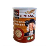 Quaker Organic Instant Whole Oats 730gr