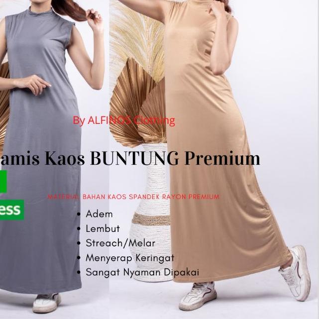 ☁ Dalaman Gamis Tanpa Lengan | Daleman Gamis Tanpa Lengan | Iner Gamis Tanpa Lengan | Inner Gamis | 