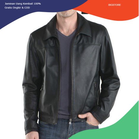 Jas Jaket Pria Formal Kulit