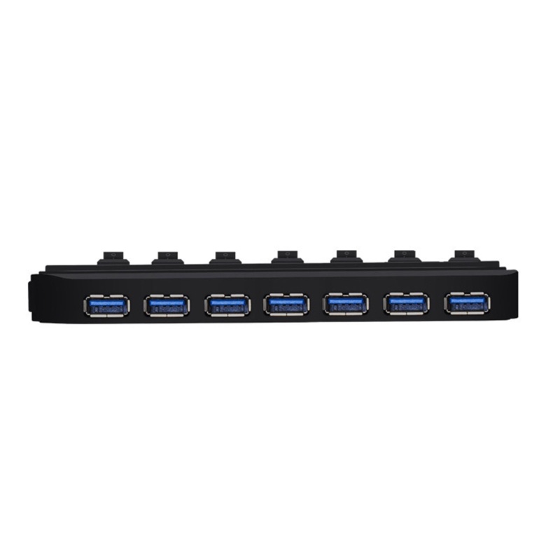 Zzz 7-port USB3.0 Hub Dengan Saklar On Off USB Splitter Adaptor Expander Multi port