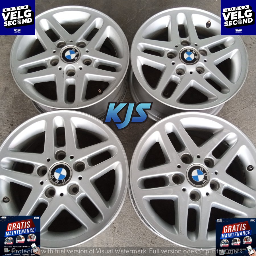 VELG BMW R15X5 H5X120 ET25 SILVER