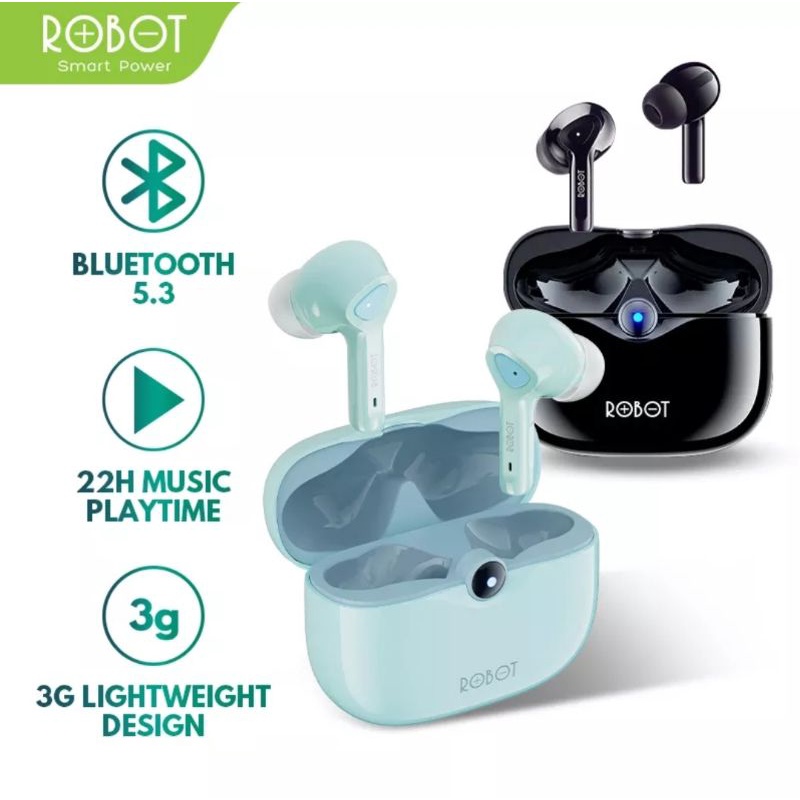 HEADSET BLUETOOTH TWS ROBOT AIRBUDS T30