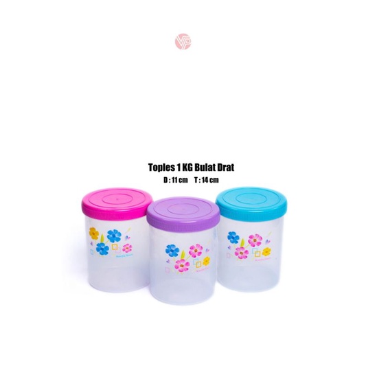 Toples 1kg bular drat