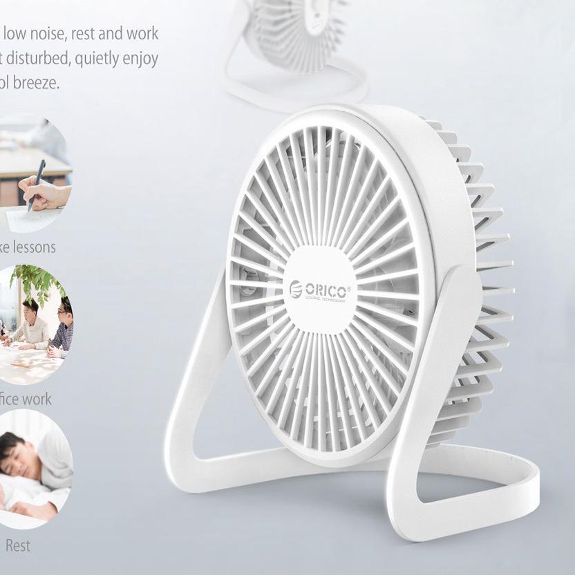 ✦ Desktop USB Mini Fan Orico FT1-2 - Kipas angin mini usb ➤