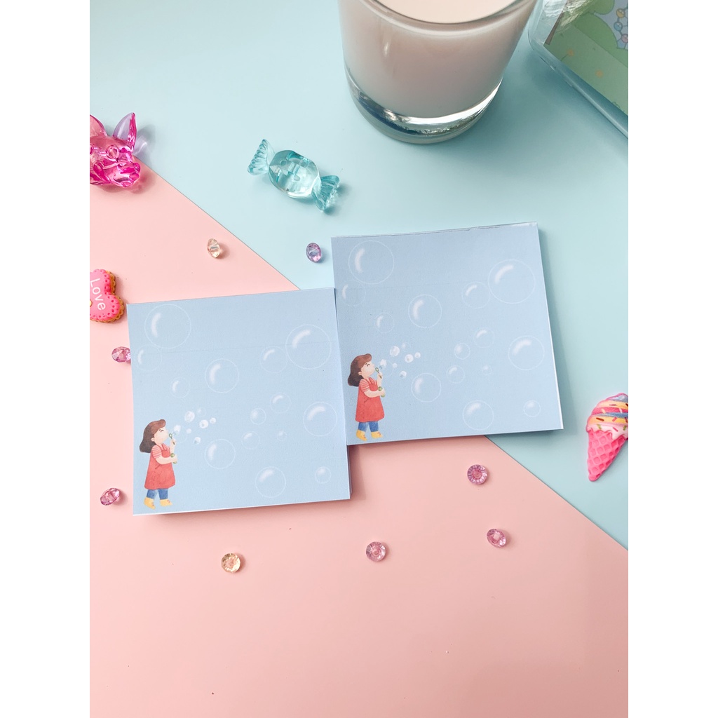 【GOGOMART】Kertas Memo Memopad Memo Notepad / Memo Catatan Bukan Sticky Notes Tempel - MM012