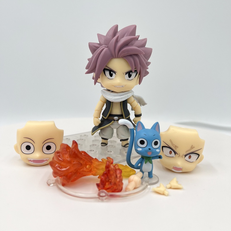 10cm Figure Anime FAIRY TAIL #1741natsu Dragneel Action Figure #1924patung Lucy Heartfilia Model Kolekte Hadiah Mainan Boneka