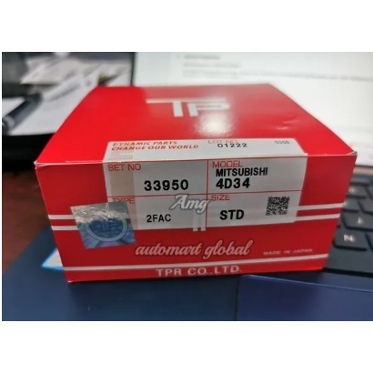 RING PISTON CANTER PS125 STANDARD TP JAPAN [BISA COD]