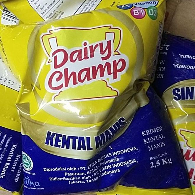 

❀ dairy champ bantal 2.5 kg ➱