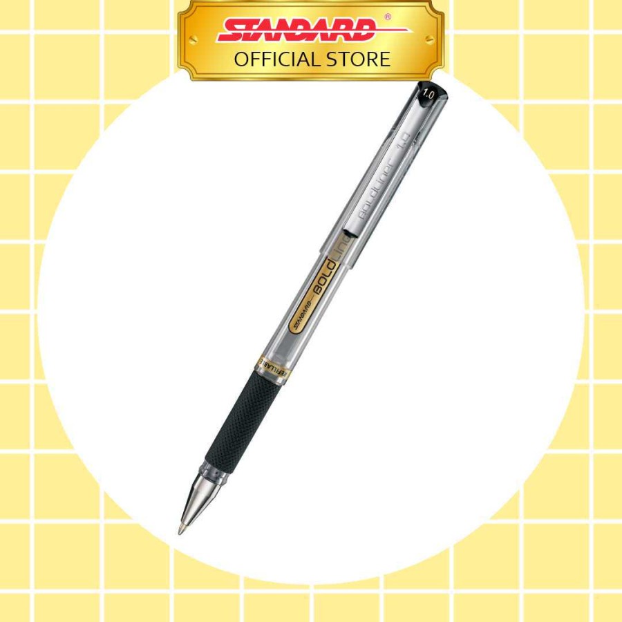 

PULPEN TANDA TANGAN STANDARD BOLDLINER 1.0 MODEL BUKA TUTUP (1PCS) +