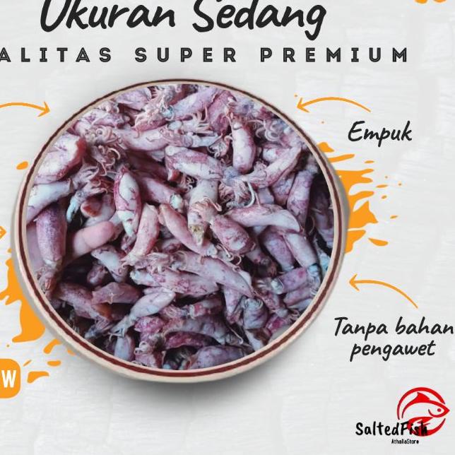 

™ Cumi Asin Semi Kering Telur 1kg Kualitas Super Premium ♙