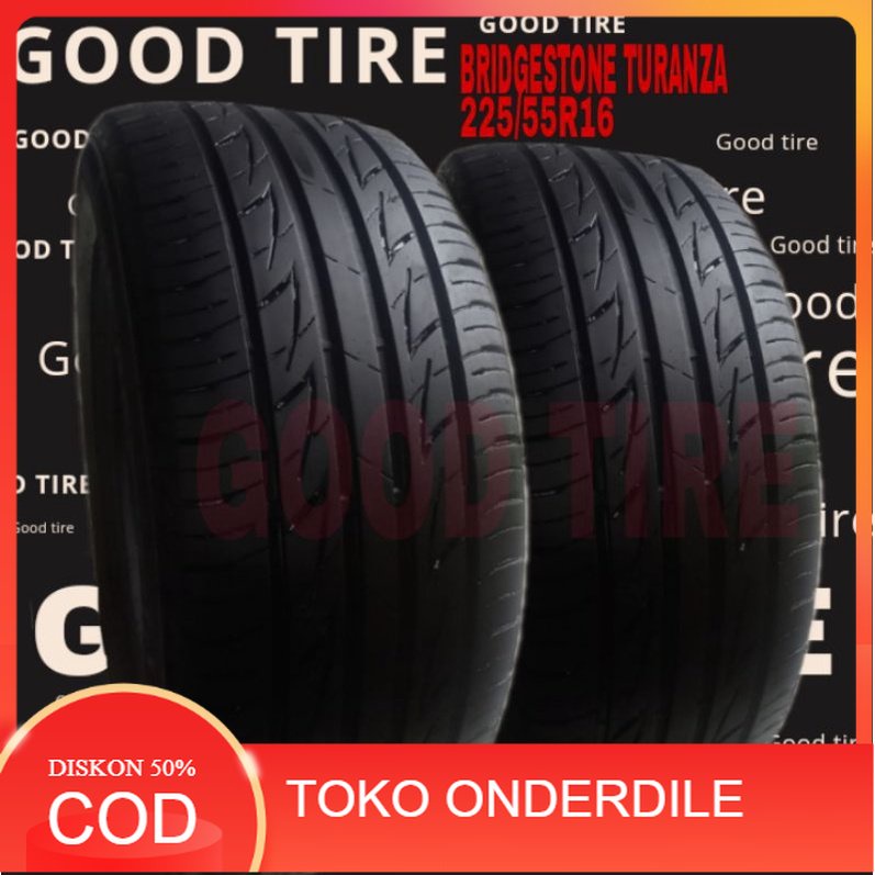 BAN MOBIL 225-55-16 R16 RING 16 COPOTAN SEKEN SECOND BEKAS BAN MOBIL BMW MERCY