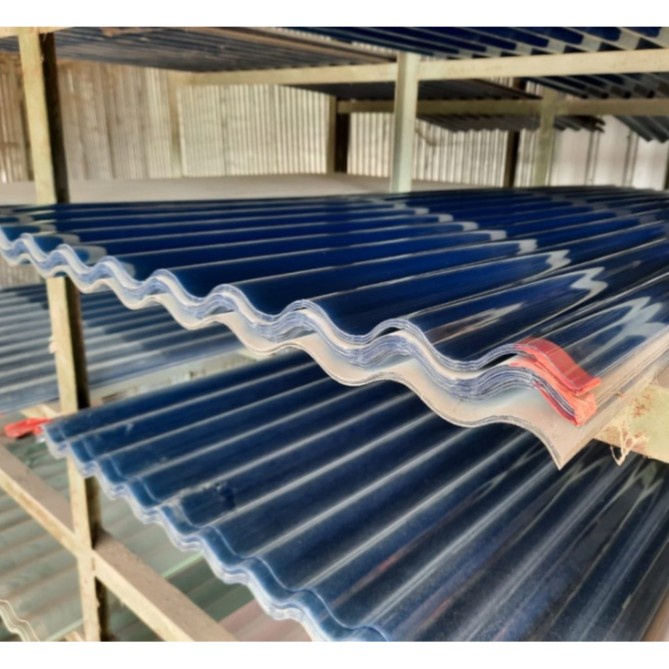 <<<<<] Atap Fiber Gelombang Transparant Starlite, Solartuff, Super Jumbo