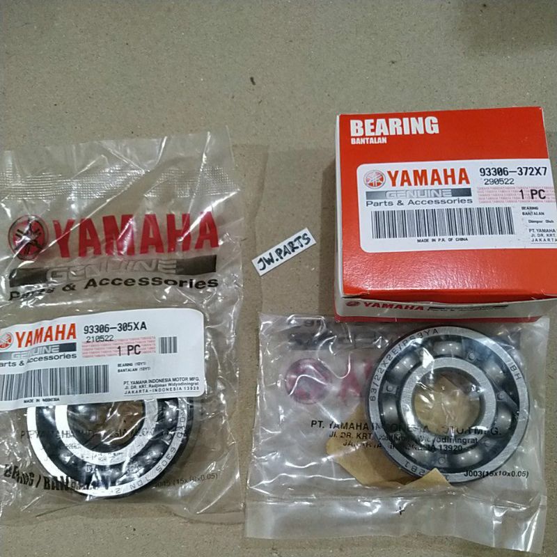 lahar laher bearing kruk as ORI 100% 6305, 63/22 Mio sporty, Mio smile, Mio soul, Mio j, Mio m3, Mio gear, Mio s, Fino, Fino fi, X-Ride, Xeon YGP