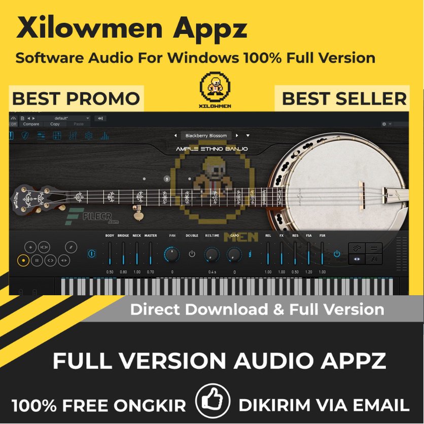 [Full Version] Ample Sound Ample Ethno Banjo Pro Lifetime Audio Software WIN OS