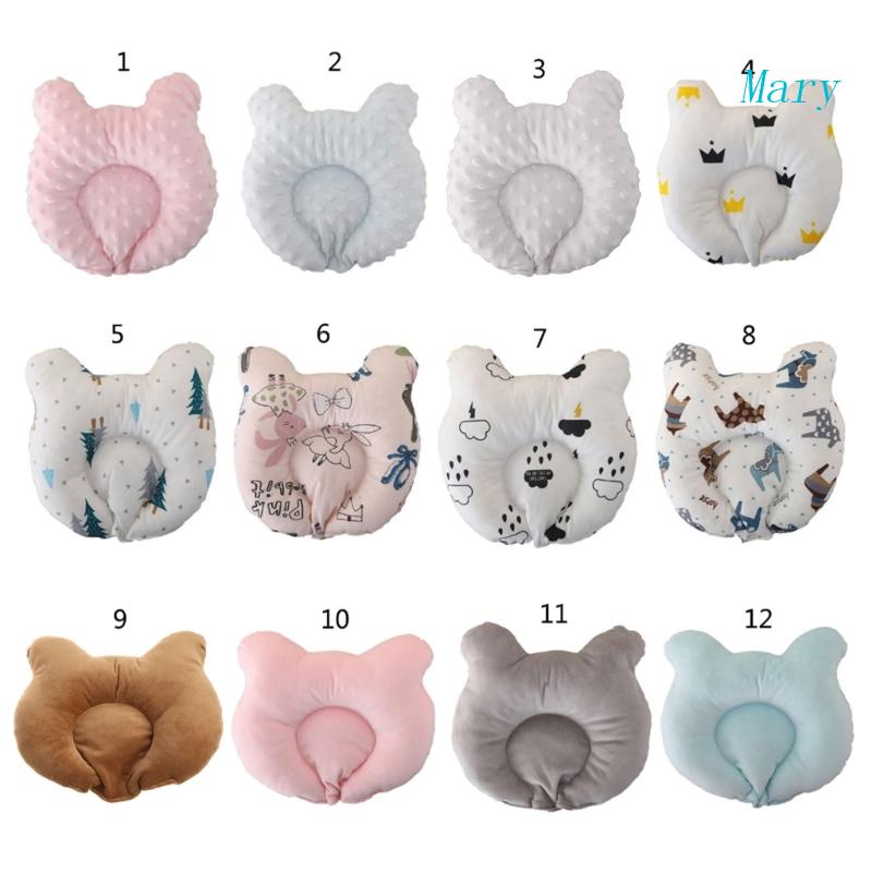 Mary Cute Baby-Pillow Baby Head Shaping Pillow Bantal Bayi Pembentuk Kepala Bayi Penyangga Kepala Bantal Tidur 10x10-i