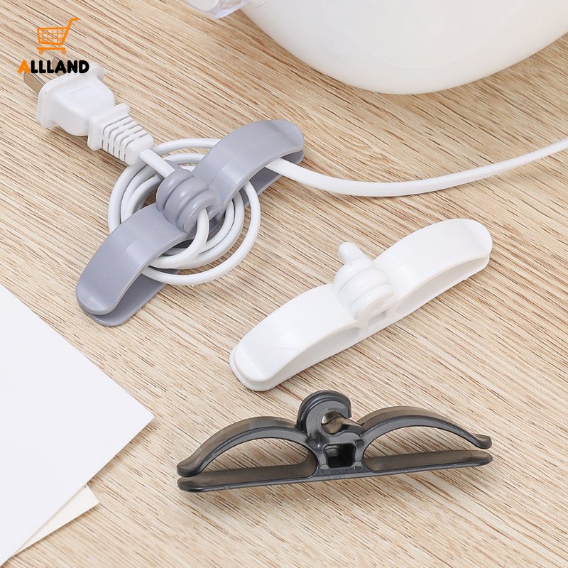 Creative Thumb Shape Wrapable Silicone Cord Manager/Penjepit Pengikat Kabel Perekat Diri Portabel/Alat Dapur Tempat Penyimpanan Kawat Listrik