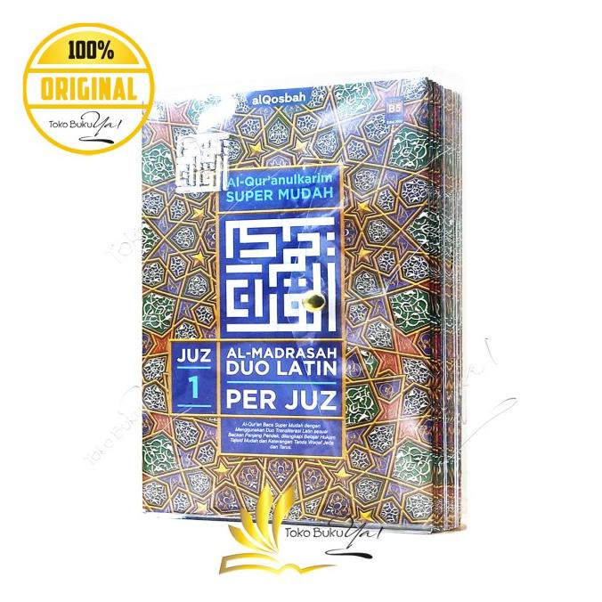 Al Quran Duo Latin B5 Per Juz Terjemah Transliterasi - Al Qosba