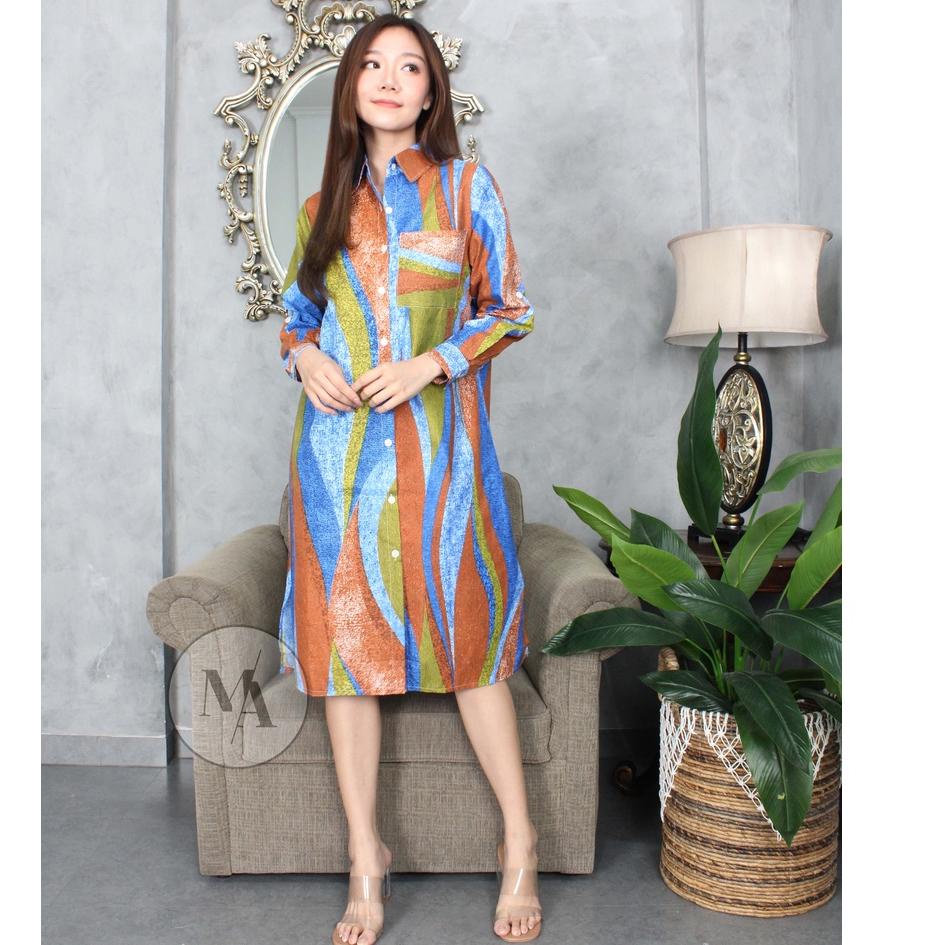 ➢ osela chati long tunik motif viscose ۞