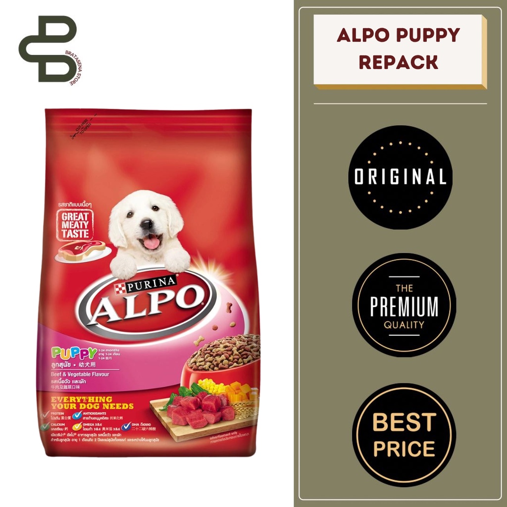 ALPO PUPPY BEEF LIVER &amp; VEGETABLE 1 KG