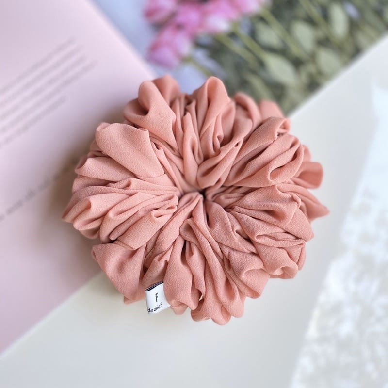 Ikat Rambut Hijab Jumbo/ Scrunchie Murah/ Cepol Rambut