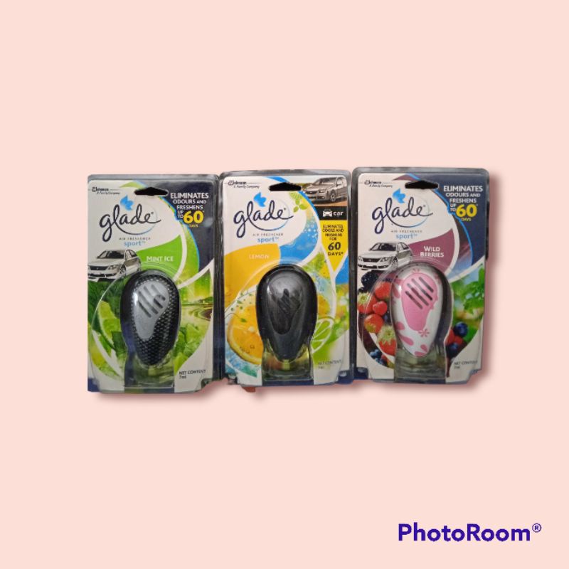 Glade Pengharum  mobil Sport 7ml//Glade sport