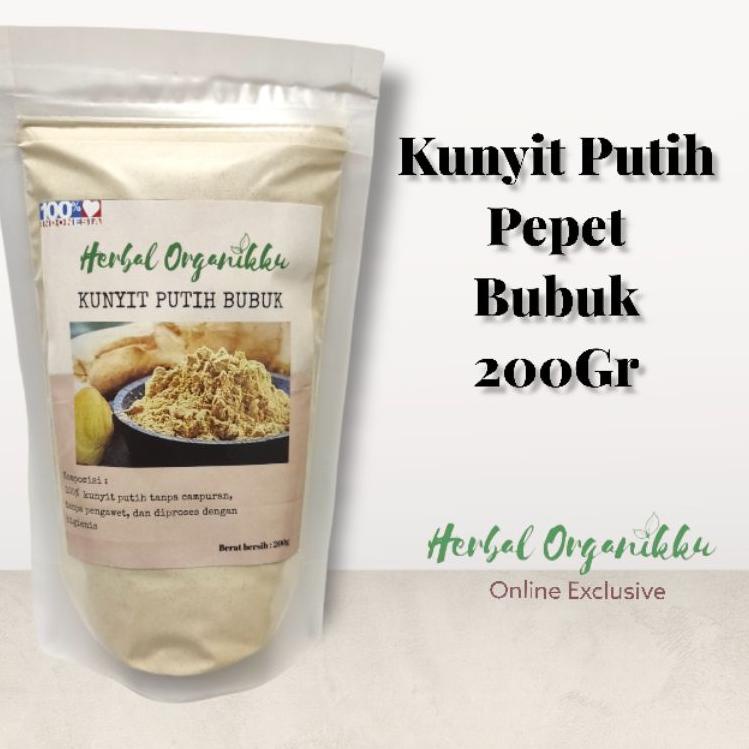 

N30 Kunir Putih Bubuk / Kunyit Putih Bubuk Murni 200 gram SERBA MURAH ➴