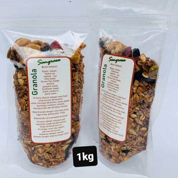 

❆ granola enak 1 kg granola - best seller ♩