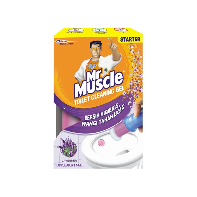 MR MUSCLE TOILET CLEANING GEL