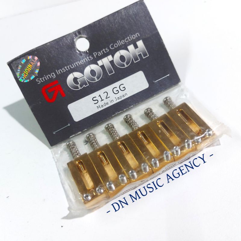 saddle bridge gitar gotoh S12 GG original