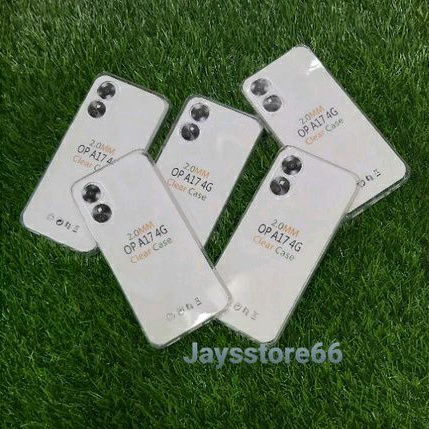 TPU Soft Case Clear 2.0mm Case Bening For Oppo A17 4G