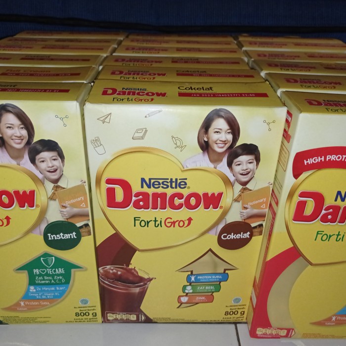 

[ COD ] Dancow fortigro coklat/instan/full cream 800 gram - Coklat