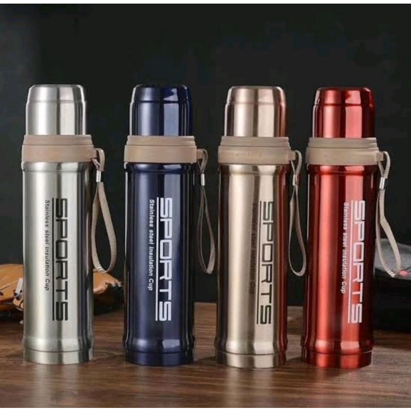 SPORTS Termos Vacuum Flask Cup Stainless Steel Hot/Cold Travel Termos [HX-160]