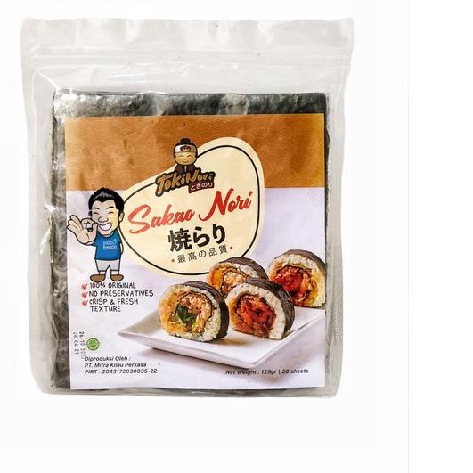 

۞ Sakao Yaki Sushi Nori- Roasted Seaweed- Rumput Laut 50 lembar ۞