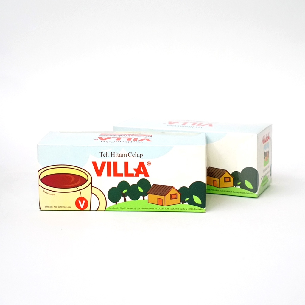 

Teh Villa, Teh Hitam Celup Kotak (Kotak) - Black Tea, Teh, Teh Hitam