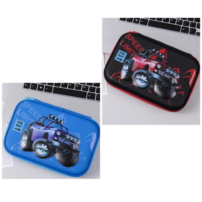 

BISA COD Tempat Pensil 3D Timbul anak cowo jeep mobil kotak pensil dinosaurus
