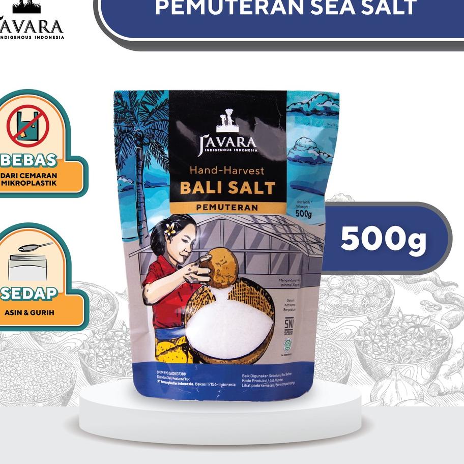 

ⅎ Javara Pemuteran Sea Salt Garam Laut Pemuteran 500 g ✧