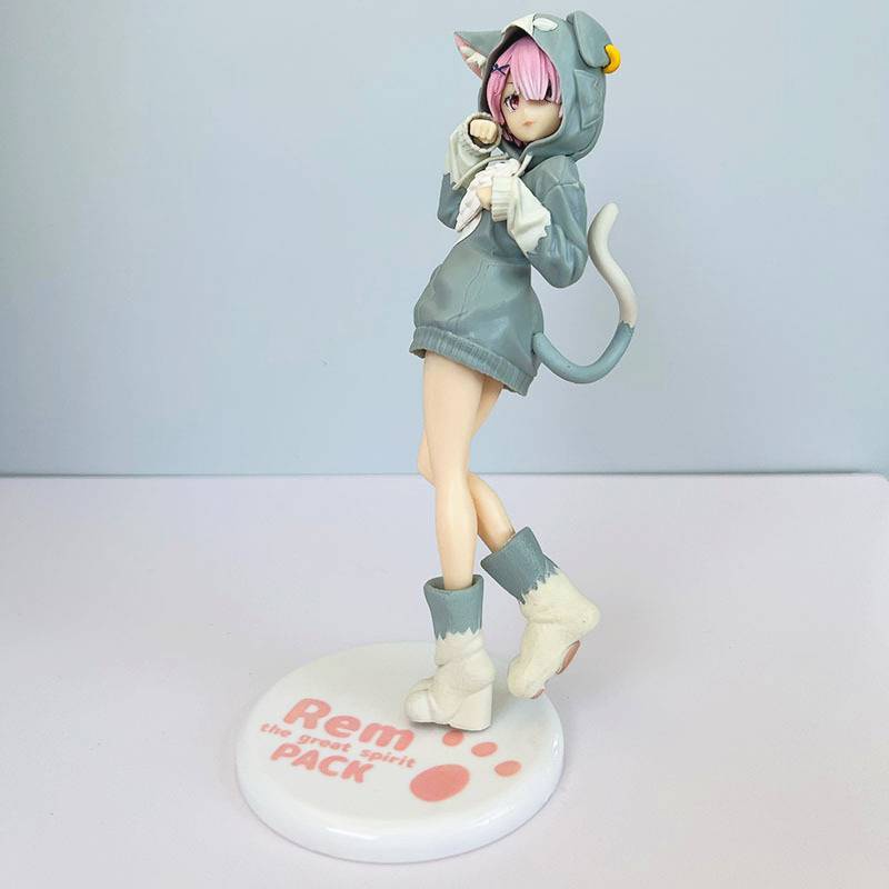 Re Zero Figure Rem Ram Action Figure Rem Anime Figurine Ram Figure Mainan Model Koleksi