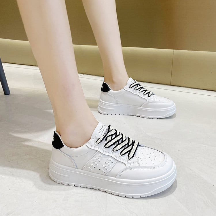 ( AMOUR ) Sepatu Sneakers Wanita Simple Hang Out Santai Premium Import Fashion Korea 5508