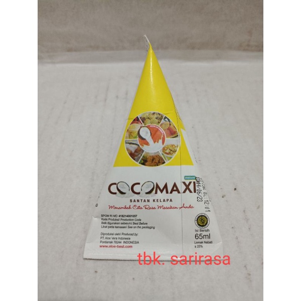 

Cocomaxi Santan Cair 65ml Coco Maxi Coconut Milk