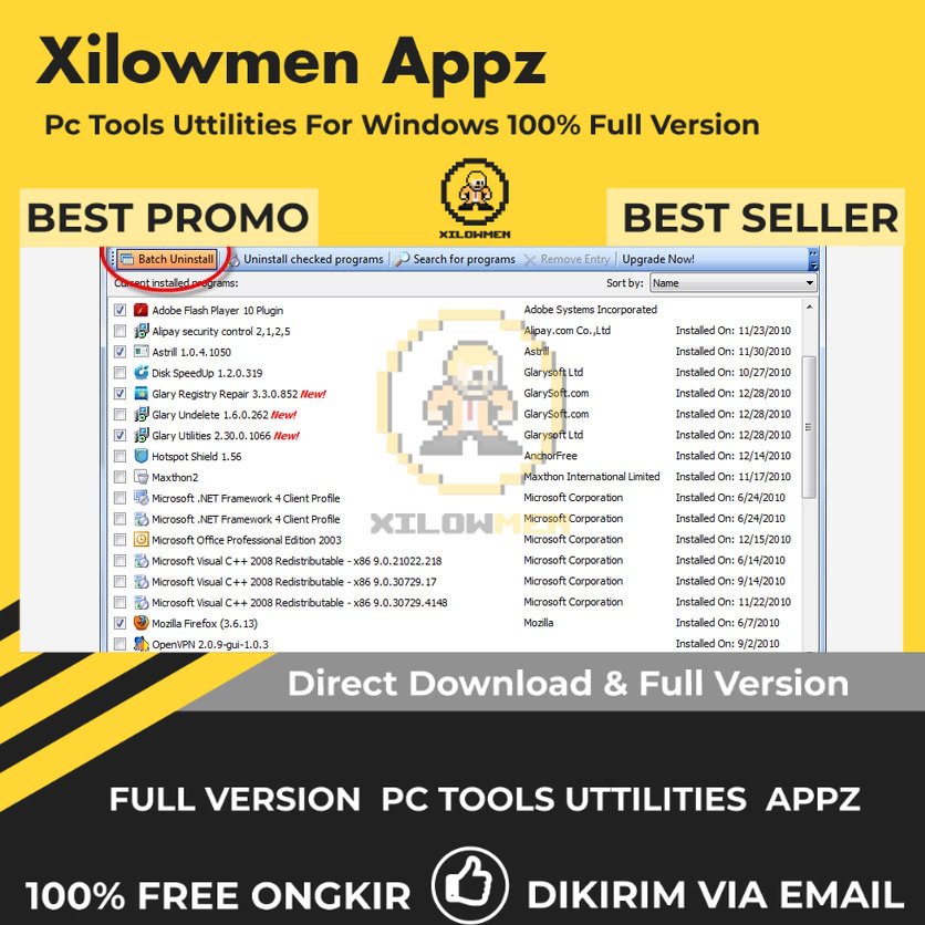 [Full Version] Glary Absolute Uninstaller Pro PC Tools Software Utilities Lifetime Win OS