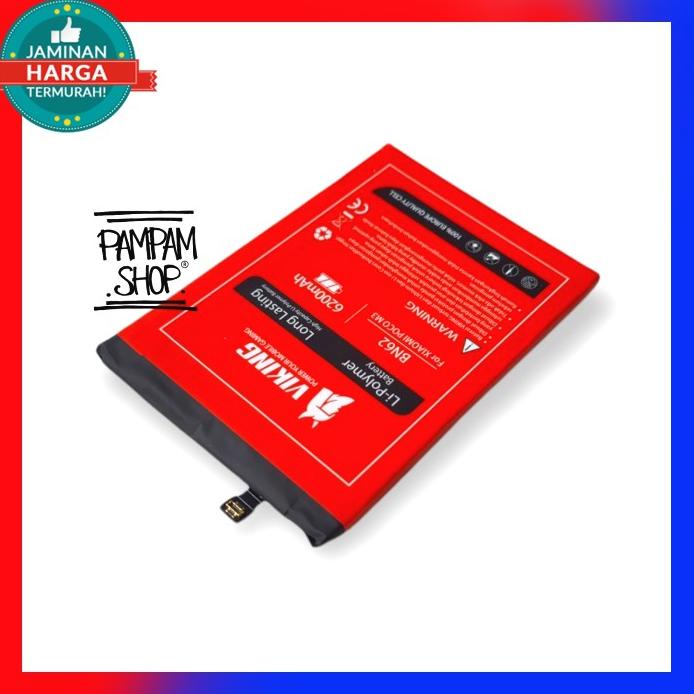 Acc Hp Baterai Viking Double Power Xiaomi Poco M3 Redmi 9T Bn62 Pocophone Ori