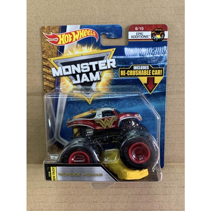 Hotwheels Monster Jam Wonder Woman 2017