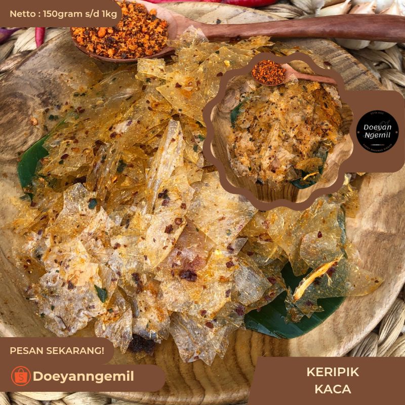 

KERIPIK KACA / KRIPCA PEDAS / MAKANAN RINGAN / CEMILAN PEDAS
